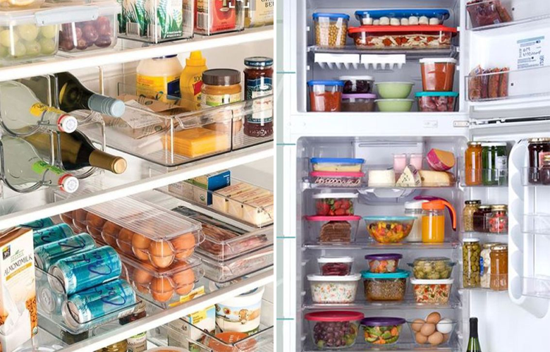 Как правильно хранить продукты на полках холодильника