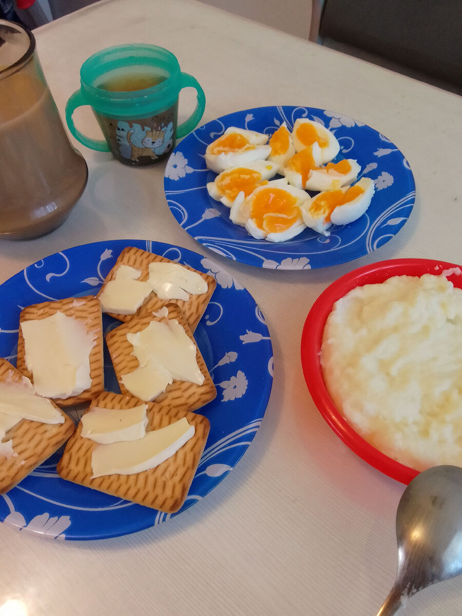 Наш завтрак. Фото автора