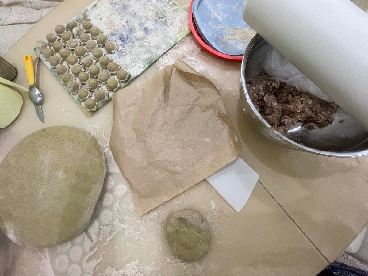 Тесто из цельнозерновой муки