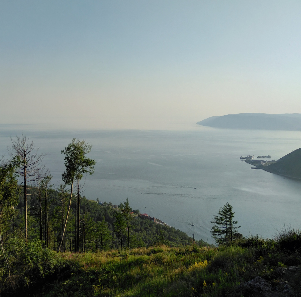 Вид с Камня Черского, Байкал 