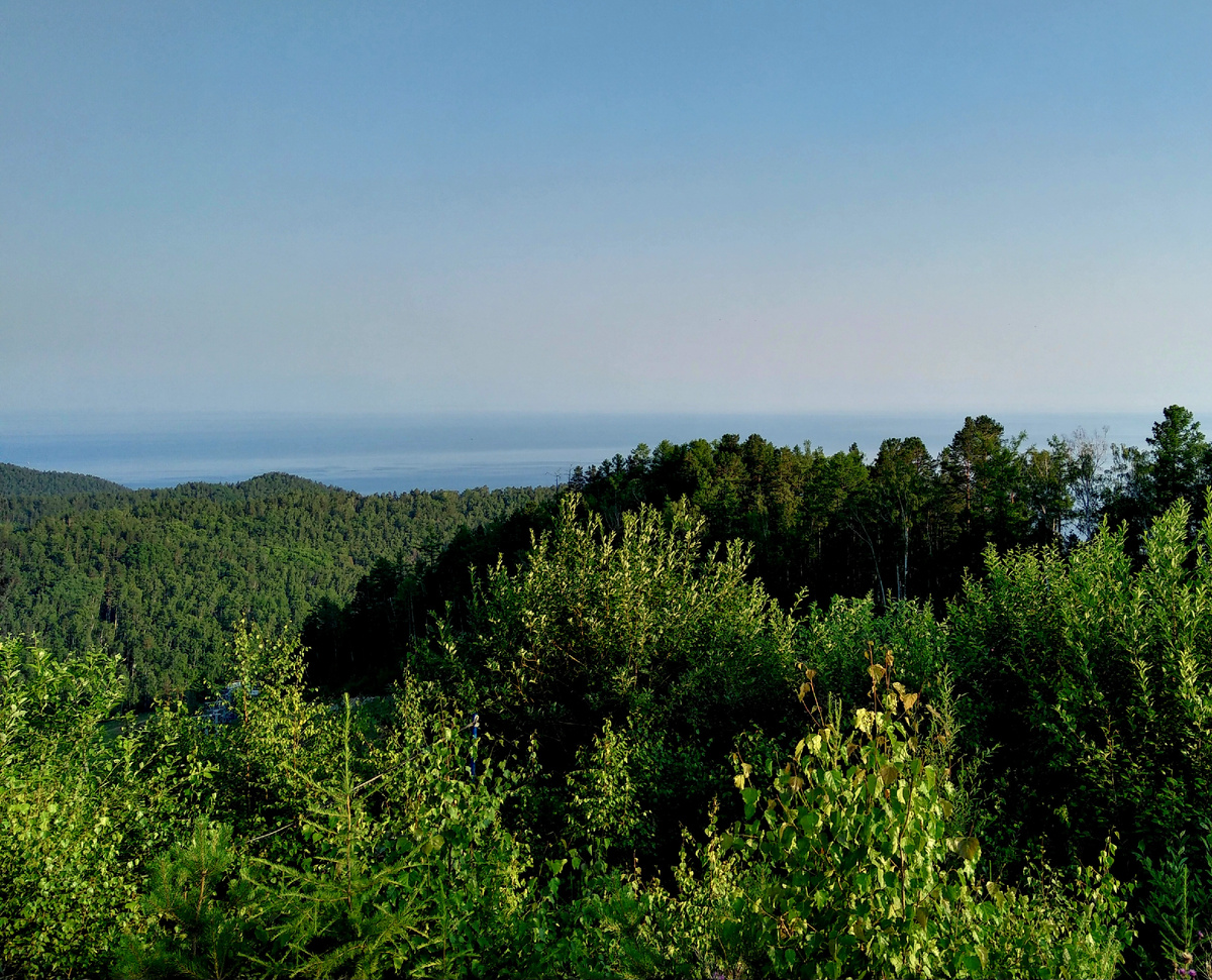 Вид с Камня Черского, Байкал 