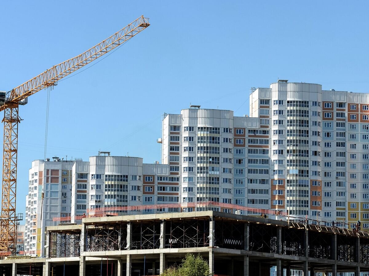    Строительство жилья© РИА Новости / Григорий Сысоев