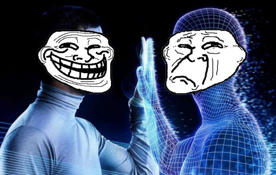 пример уникальной картинки, которую ИИ никогда не создаст