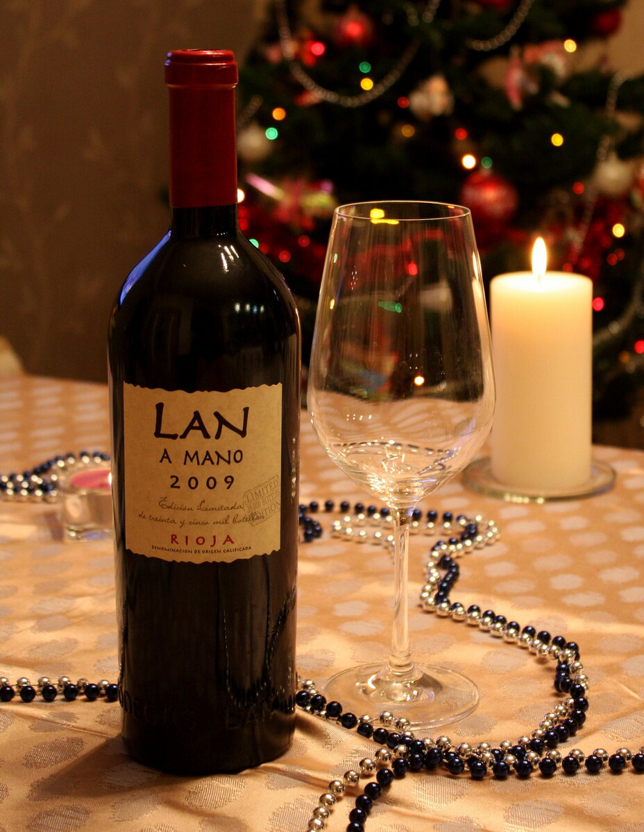 LAN A Mano 2009, вино красное сухое. Испания. Коллекционный образец из Риохи.-2