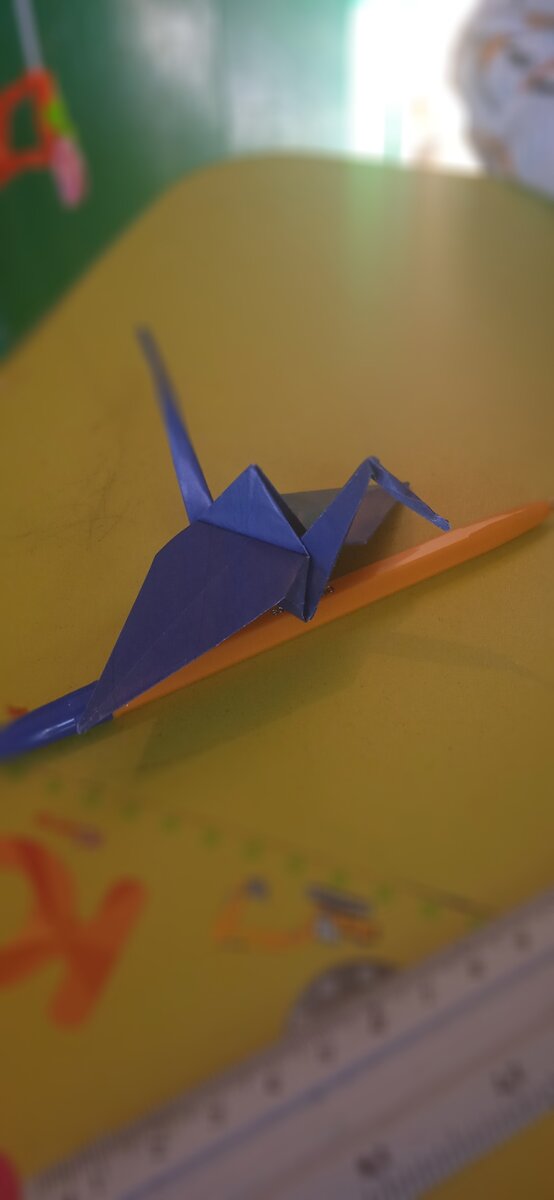 Журавлик оригами) 