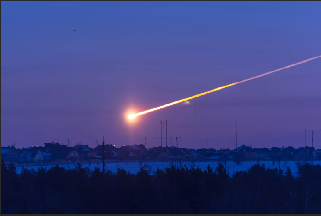 Челябинский метеорит сбит ракетой