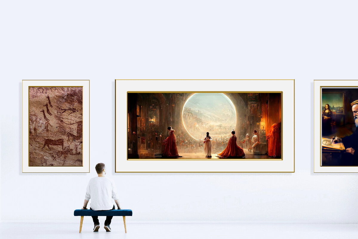 От наскальных рисунков до нейросетей