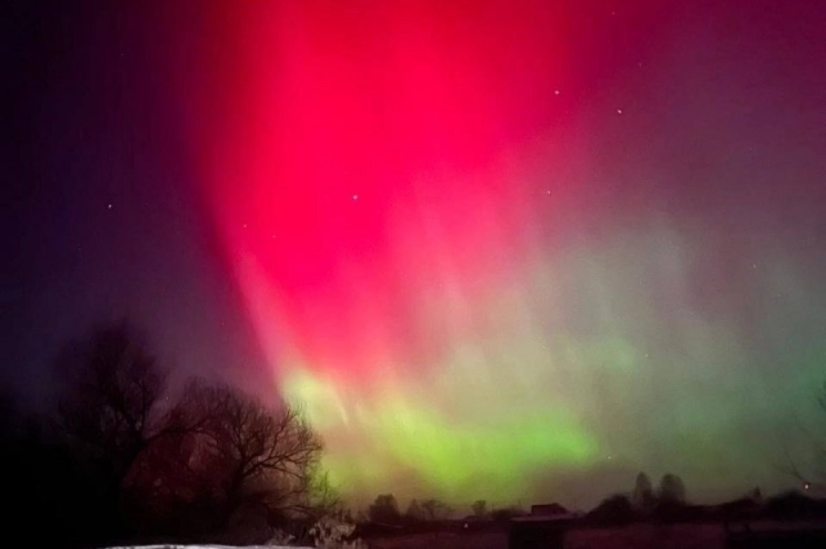    Жители округа последний раз были свидетелями этого явления этой осенью.