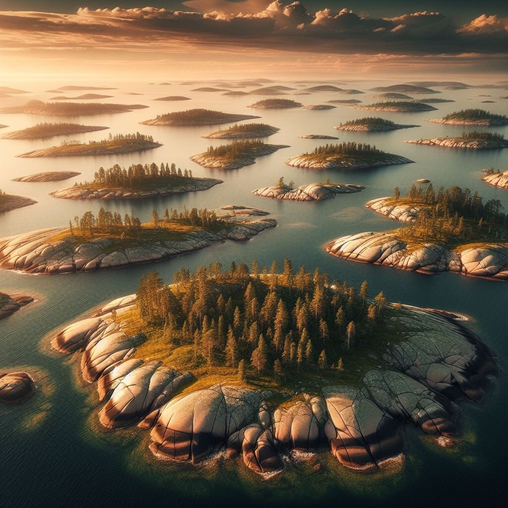 Результат работы ледника- шхеры