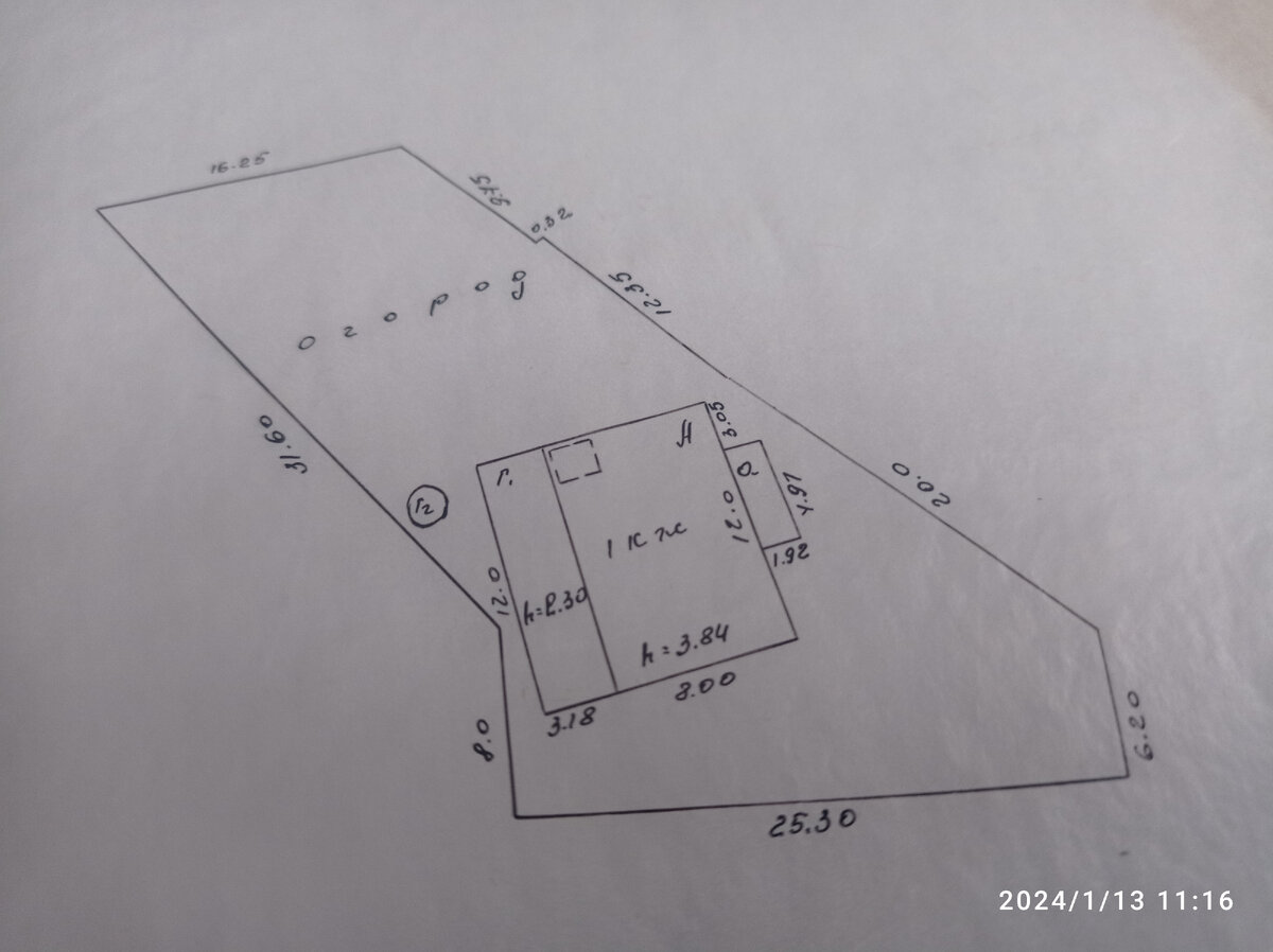 план участка