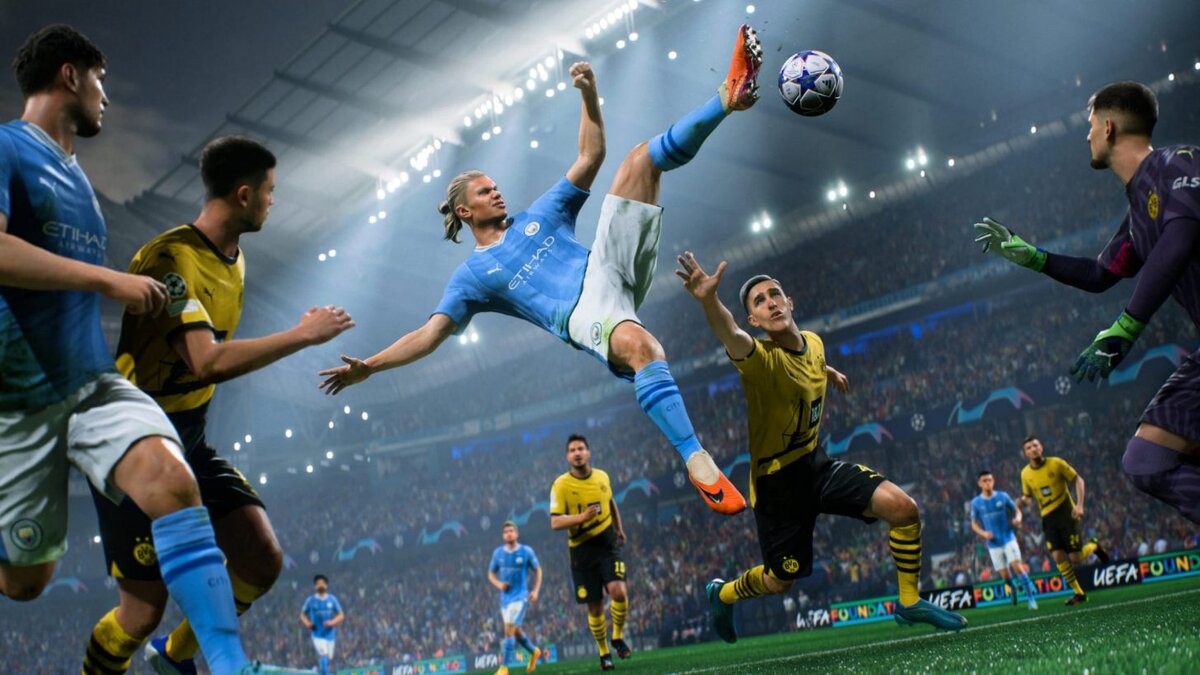 Erling Haaland в EA Sports FC 24