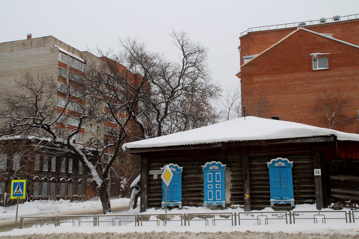 Типичный Томск. Фото Natalya Dolidenok.