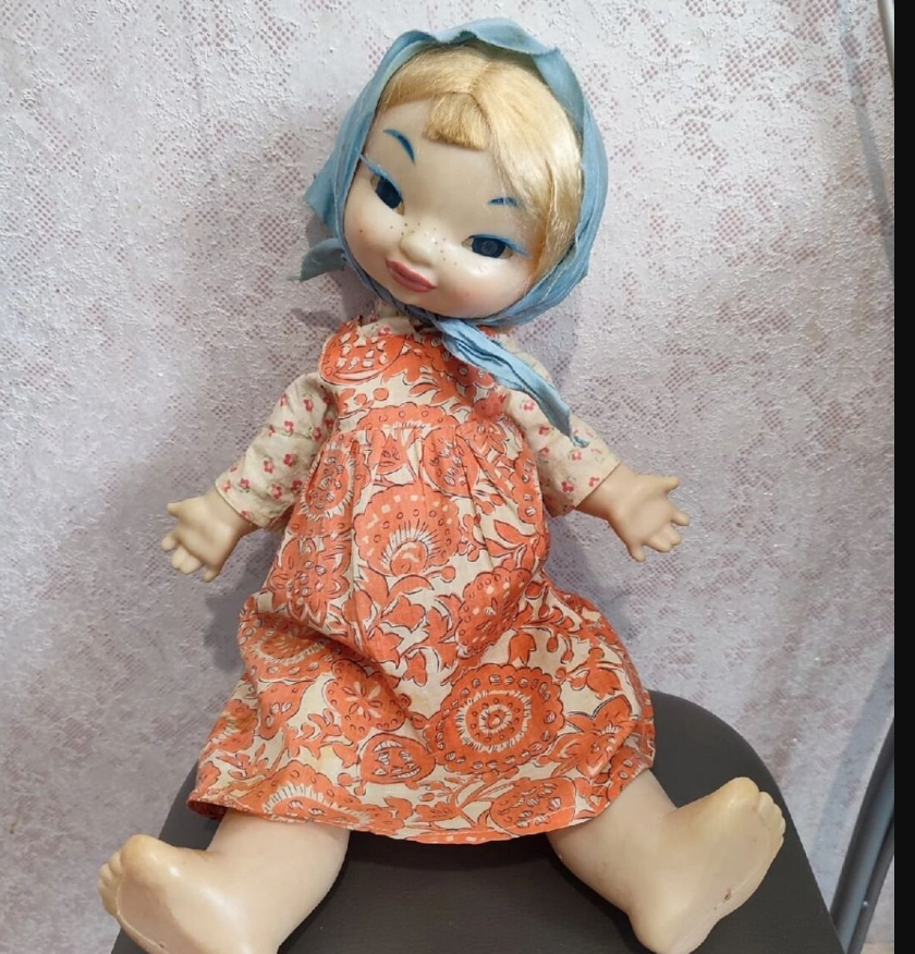 Советская кукла Клеопатра, художник Лев Сморган, фото из интернета