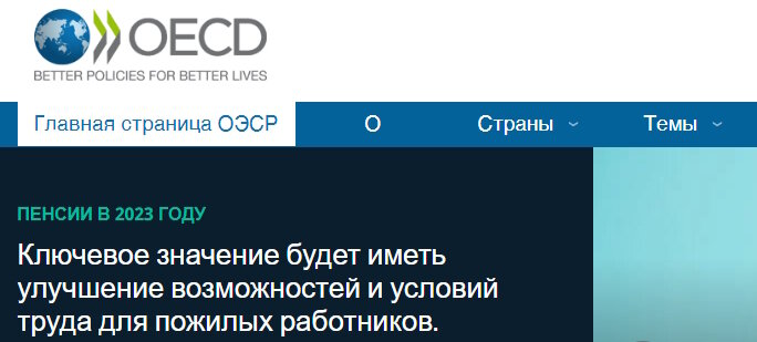 Сайт экономической организации