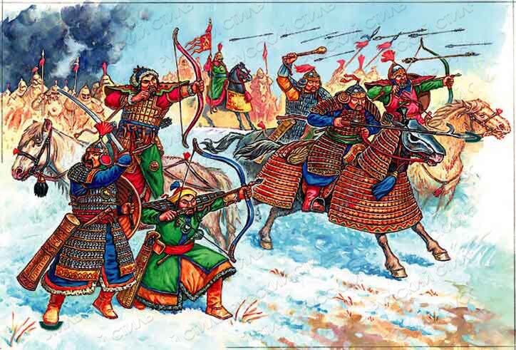 4 марта 1238 года на реке Сить, западнее нынешних Рыбинска и Ярославля, погибла последняя полевая армия северо-восточной Руси.-3