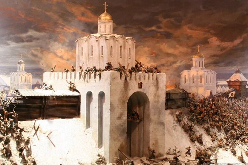4 марта 1238 года на реке Сить, западнее нынешних Рыбинска и Ярославля, погибла последняя полевая армия северо-восточной Руси.-11