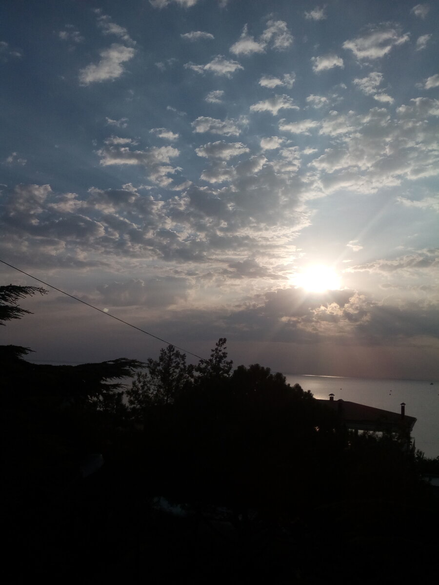 Восход над морем, фото автора