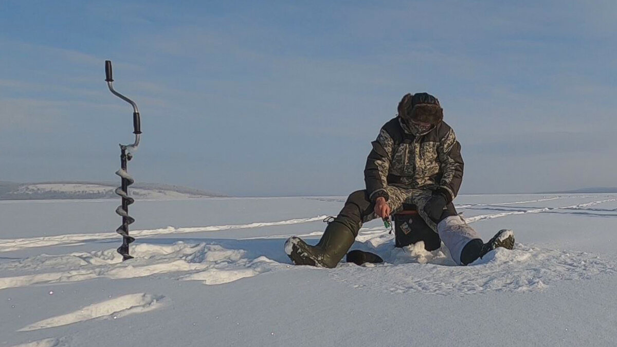 Ловля окуня в глухозимье