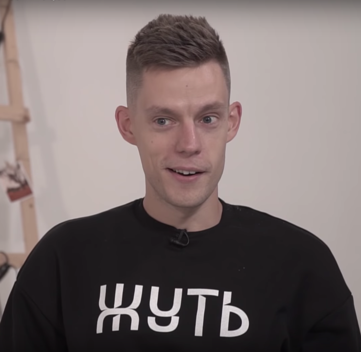 Юрий Дудь, известный журналист, автор проекта "ВДудь" 