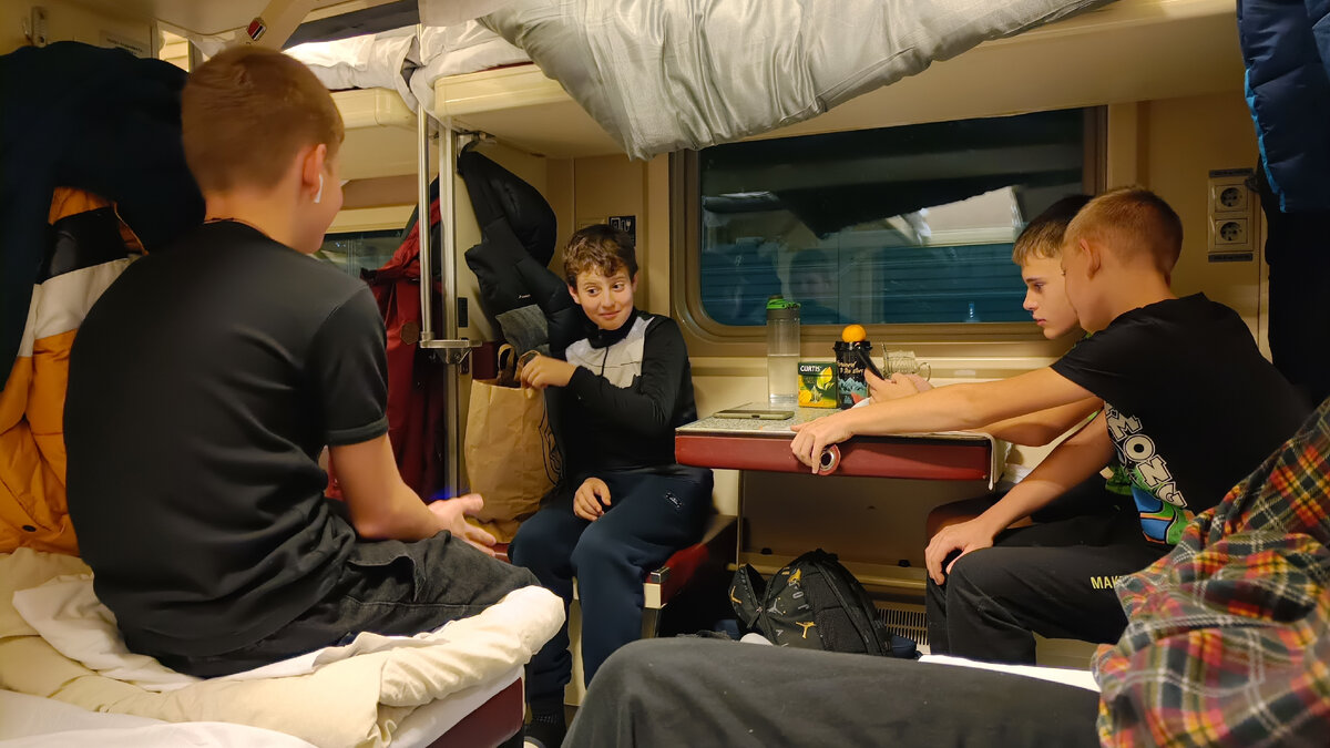 Ехать в плацкарте с командой волейболистов - испытание не для ...