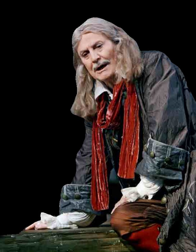 Юрий Соломин  в роли Мольера  в одноимённом  спектакле