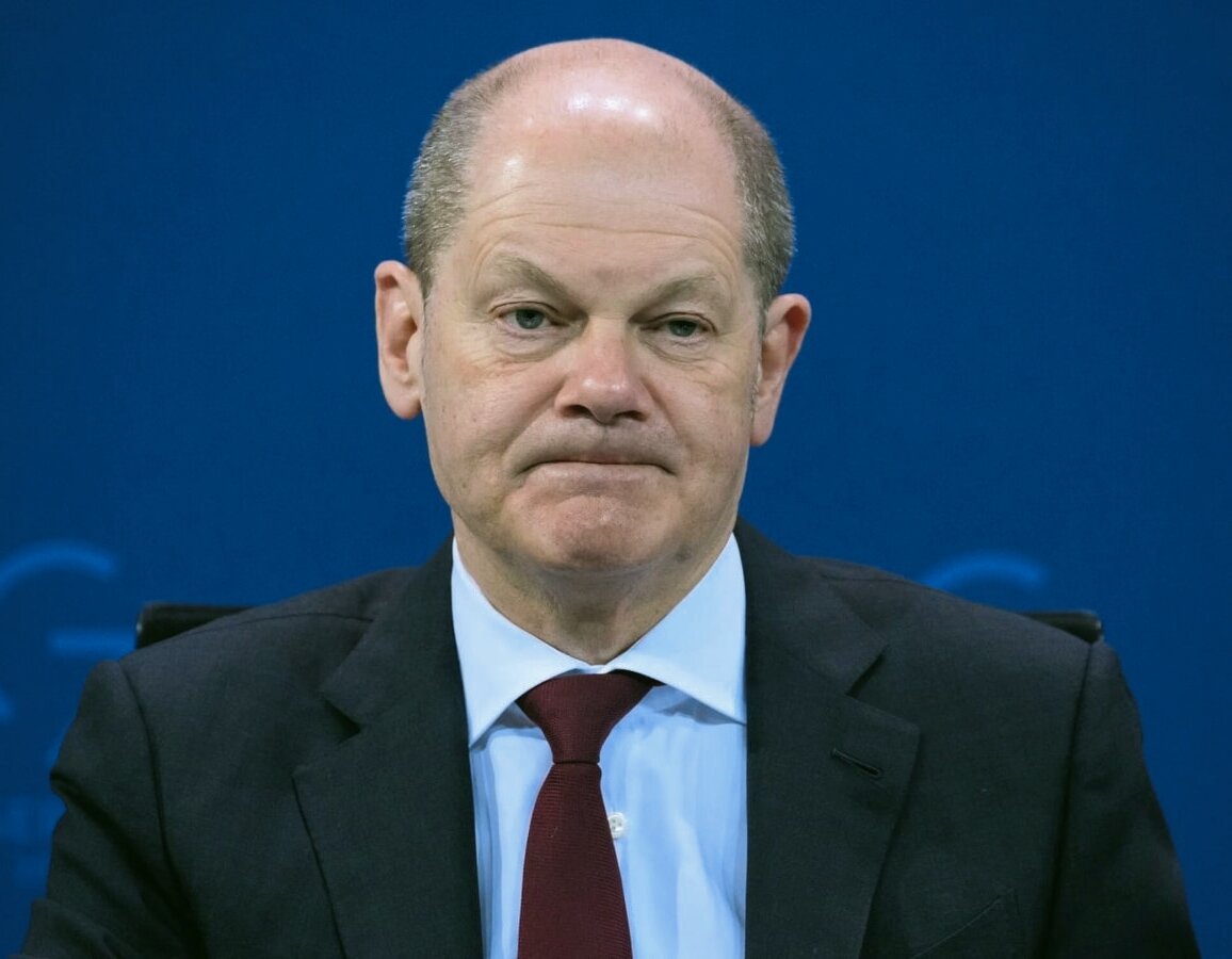 Из открытых источников в интернете. Канцлер Германии Олаф Шольц.