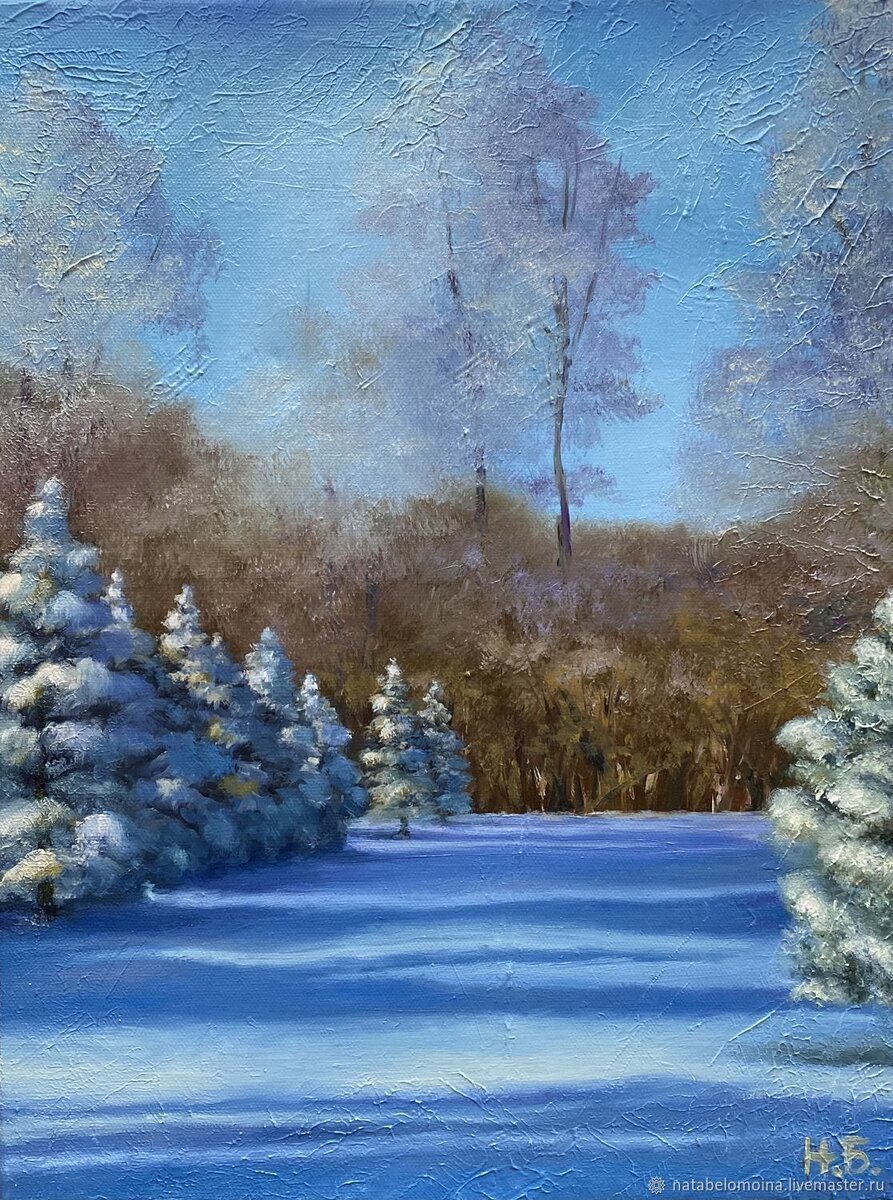 Художник Наталья Беломоина "Звонкое утро".