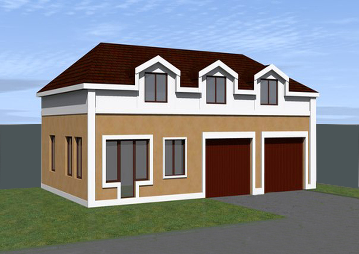 Эскизы реконструкции гаража