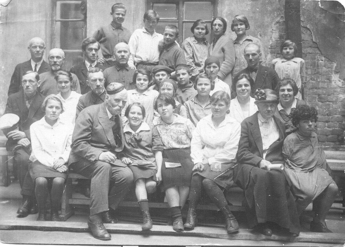 Коллектив института Турнера, май 1931 г.