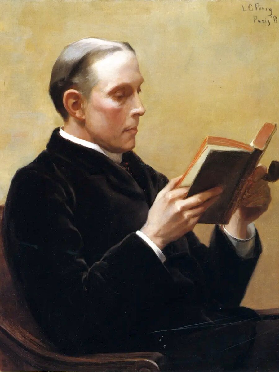 Томаса Перри, портрет мужа художницы.

