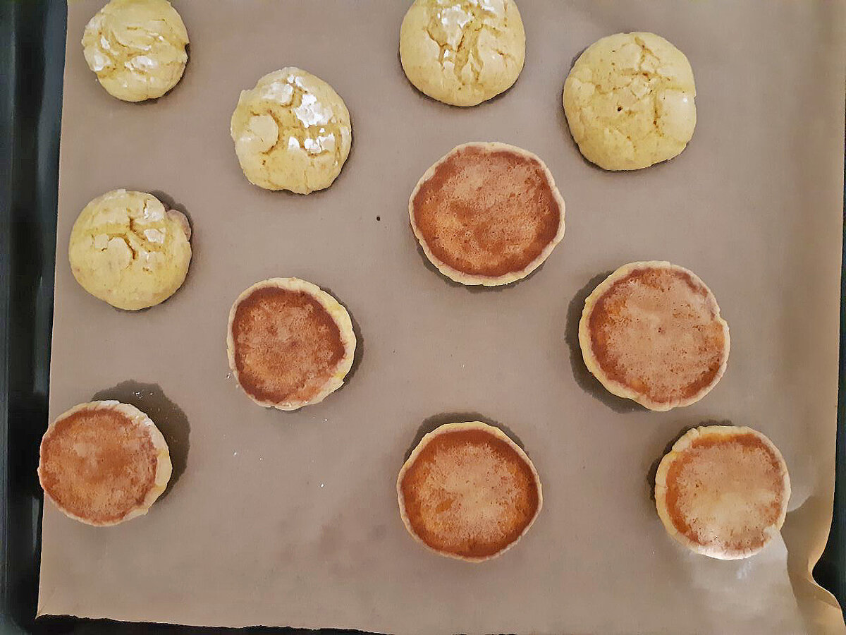 Лимонно апельсиновое печенье