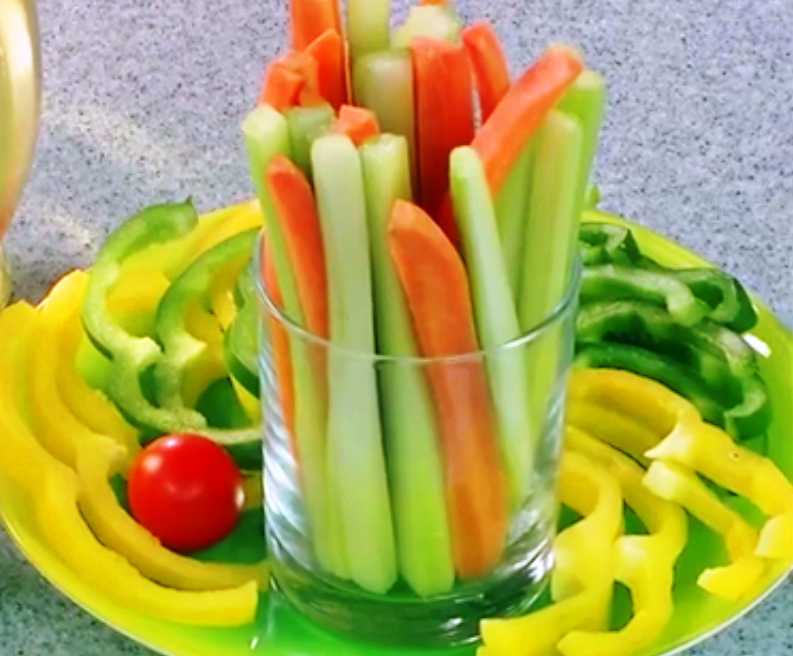 Перец, сельдерей, морковь