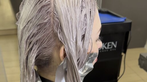 Сделала модное мелирование волос у лица из 8 прядей. Показываю как делала | Наталья Кононова | Дзен