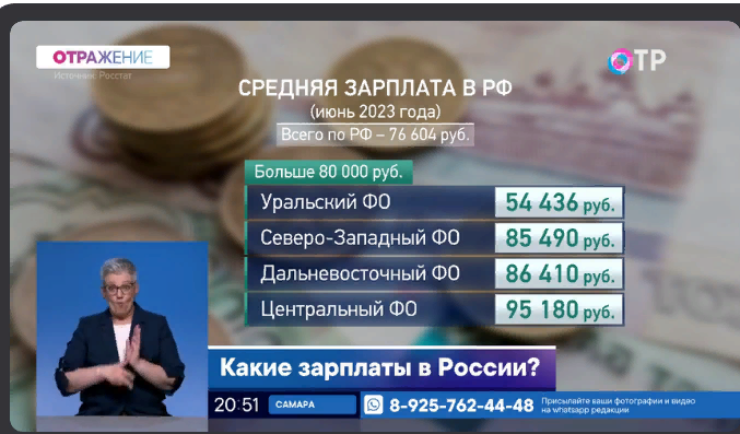 Сетка новых окладов