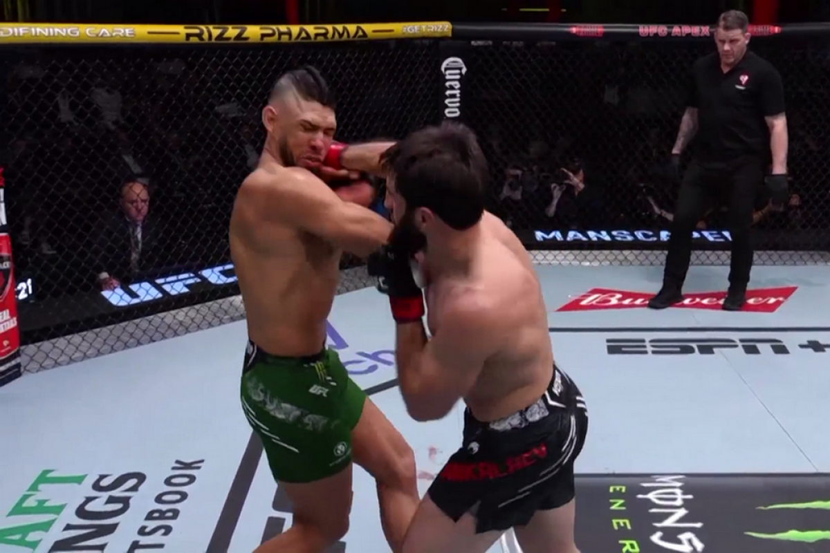    Магомед Анкалаев нокаутировал Джонни Уокера на турнире UFC Vegas 84