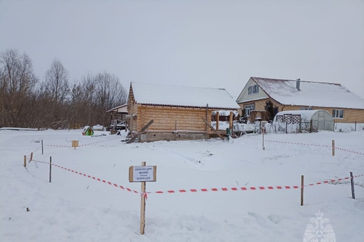    Карстовый провал в 18 метрах от жилья случился в Нижегородской области