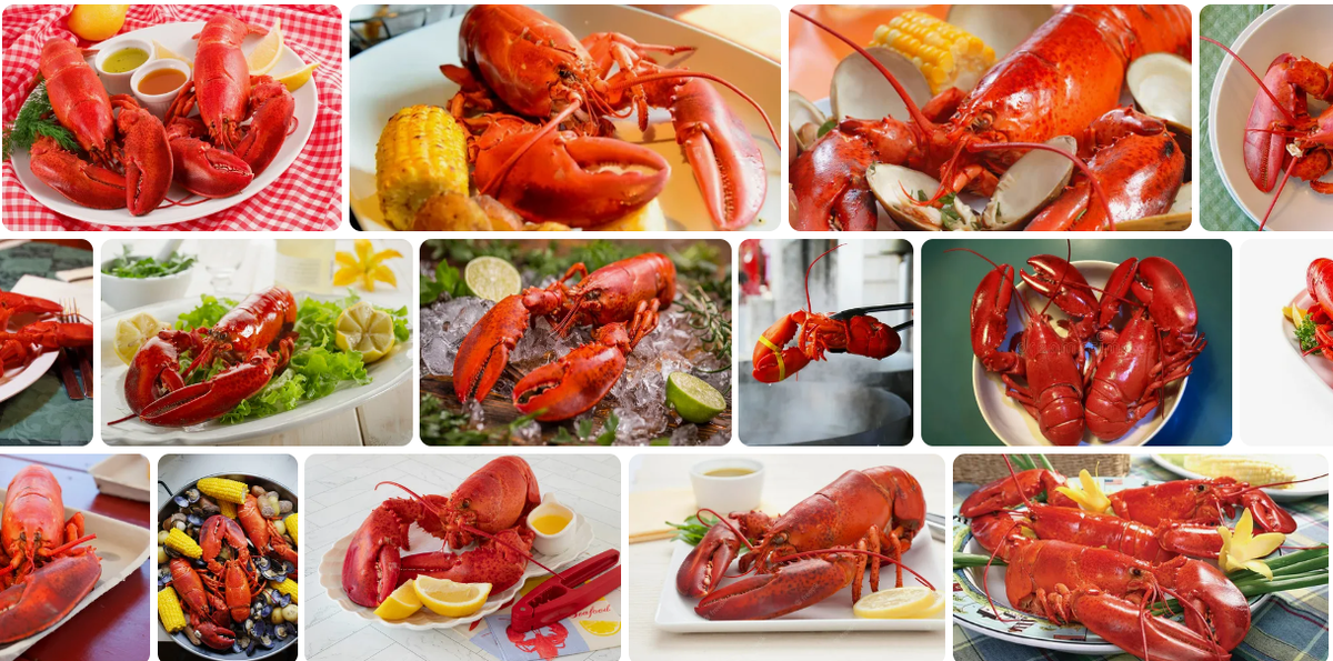 Boiled Maine Lobster (фото интернет)