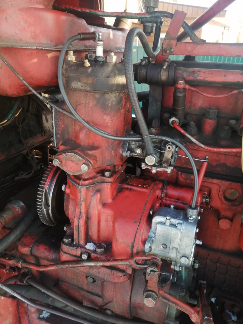 Пускач ПД-10 на моём ЮМЗ 