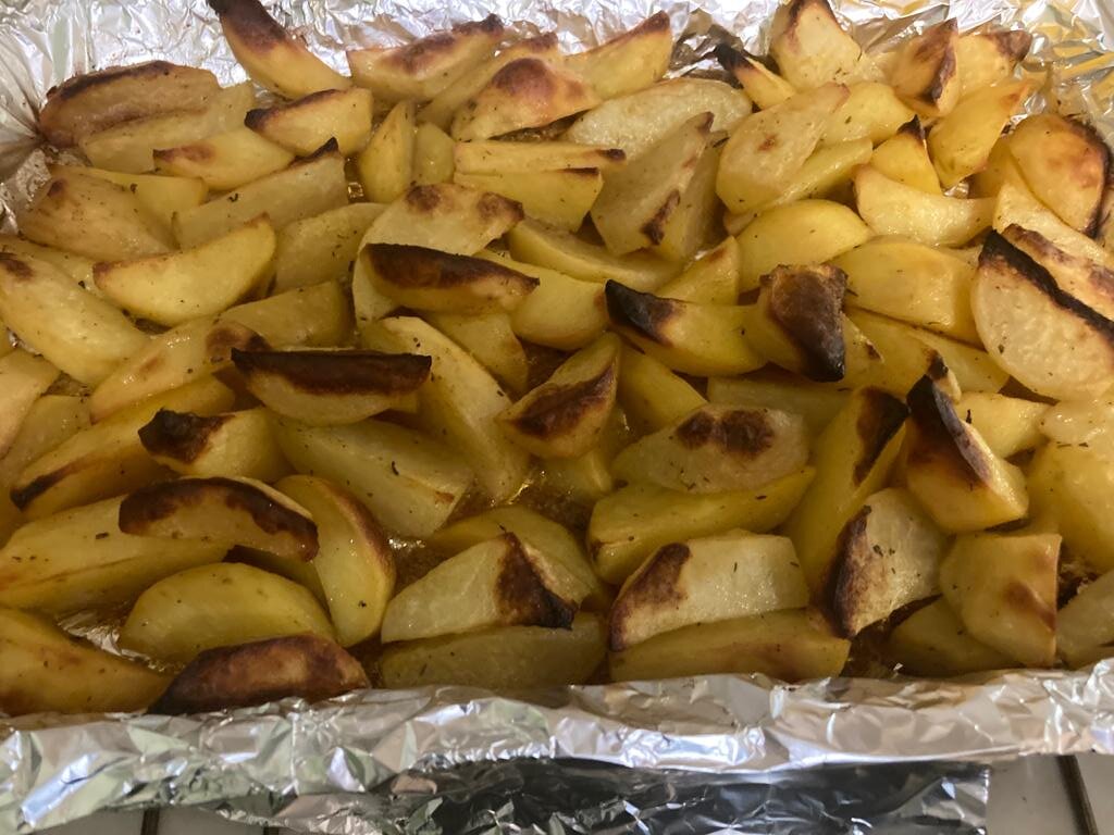 А мясо куда-то делось. А я же помню, я свою буженину фотографировала!