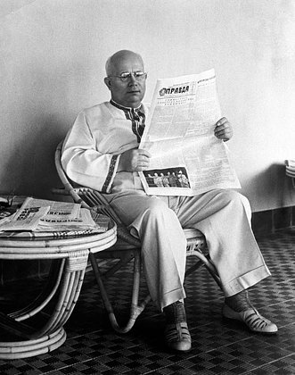    Никита Хрущев. Фото: В. Лебедев / РИА Новости