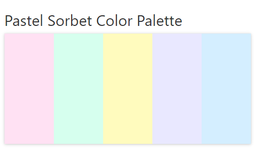 Третье место занял "Пастельный сорбет", довольно необычный оттенок, к которому, возможно, стоит присмотреться.  