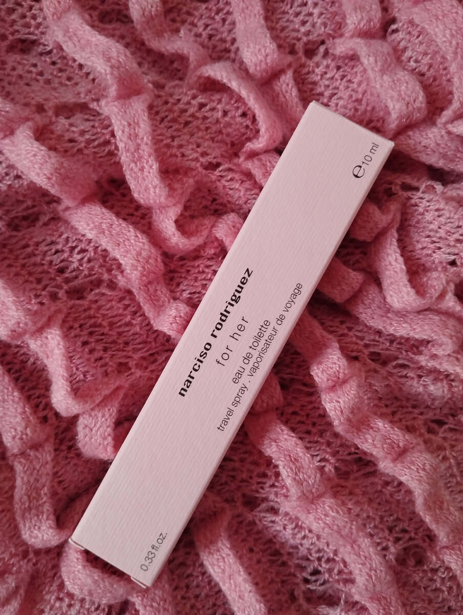 Туалетная вода Narciso Rodriguez For Her travel spray.