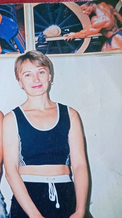 Анжелика в молодости работала фитнес-тренером. Фото: личный архив Сидлецкой