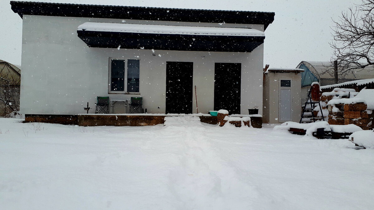 Снегопад у нас!