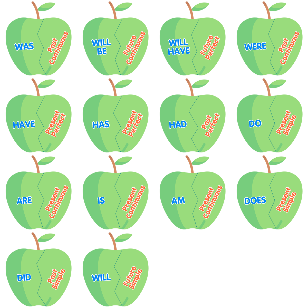 Яблоки спрайт