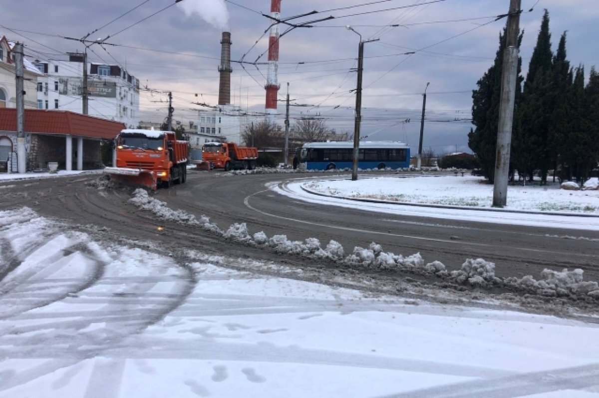    В ночь с 13 на 14 января в Севастополе выпало 40 сантиметров снега