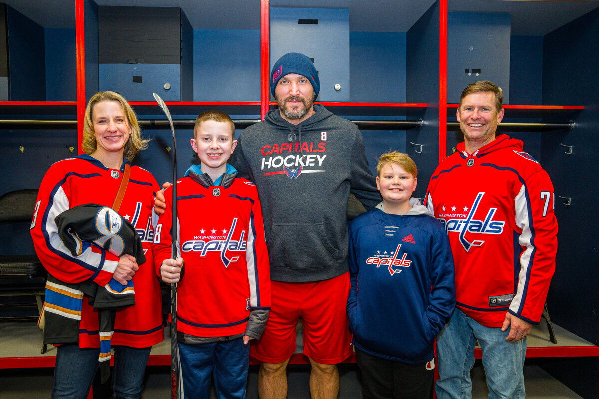 Александр Овечкин пропустил матч и принял участие в благотворительной встрече, «Вашингтон»