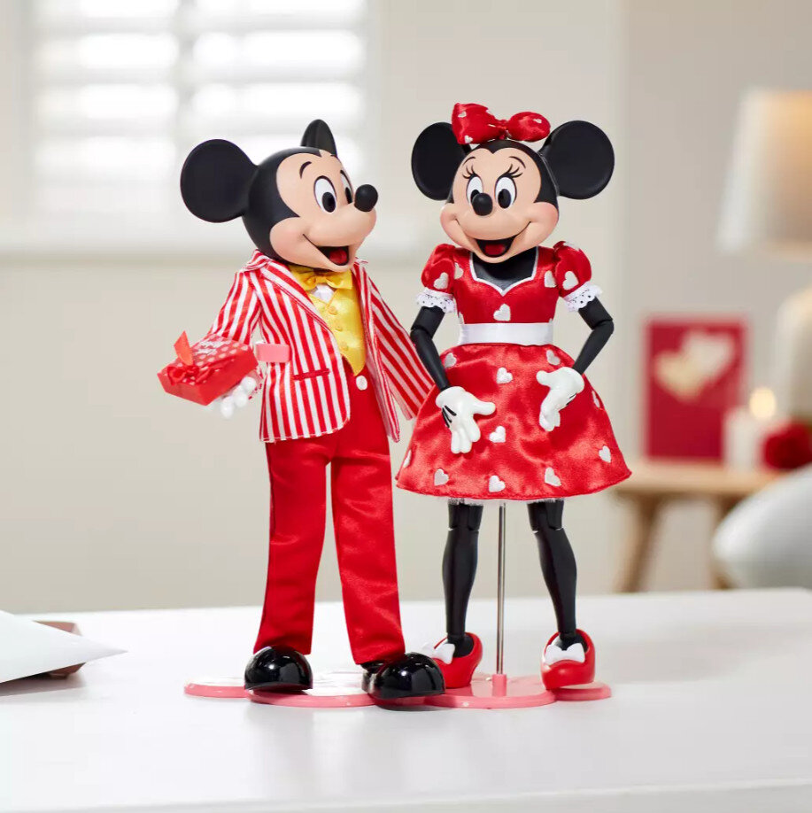 Mickey and Minnie Mouse