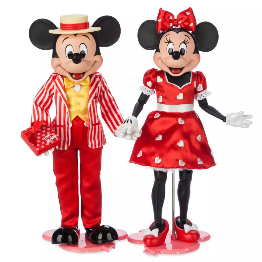 Mickey and Minnie Mouse