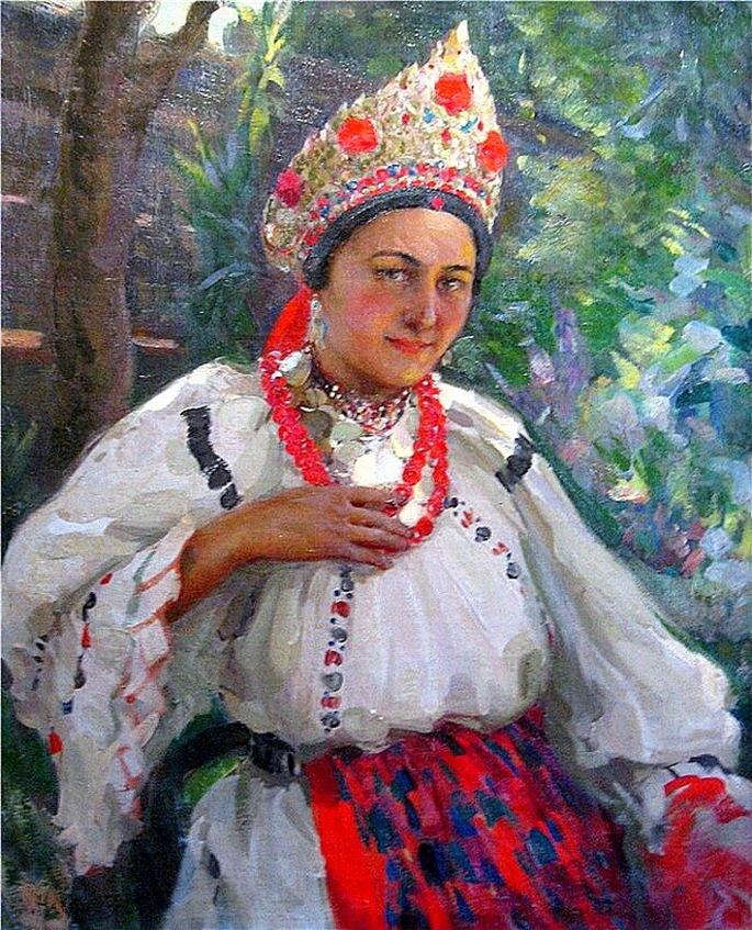 Старые русские дамы. Харитонов Николай Васильевич (1880-1944)..